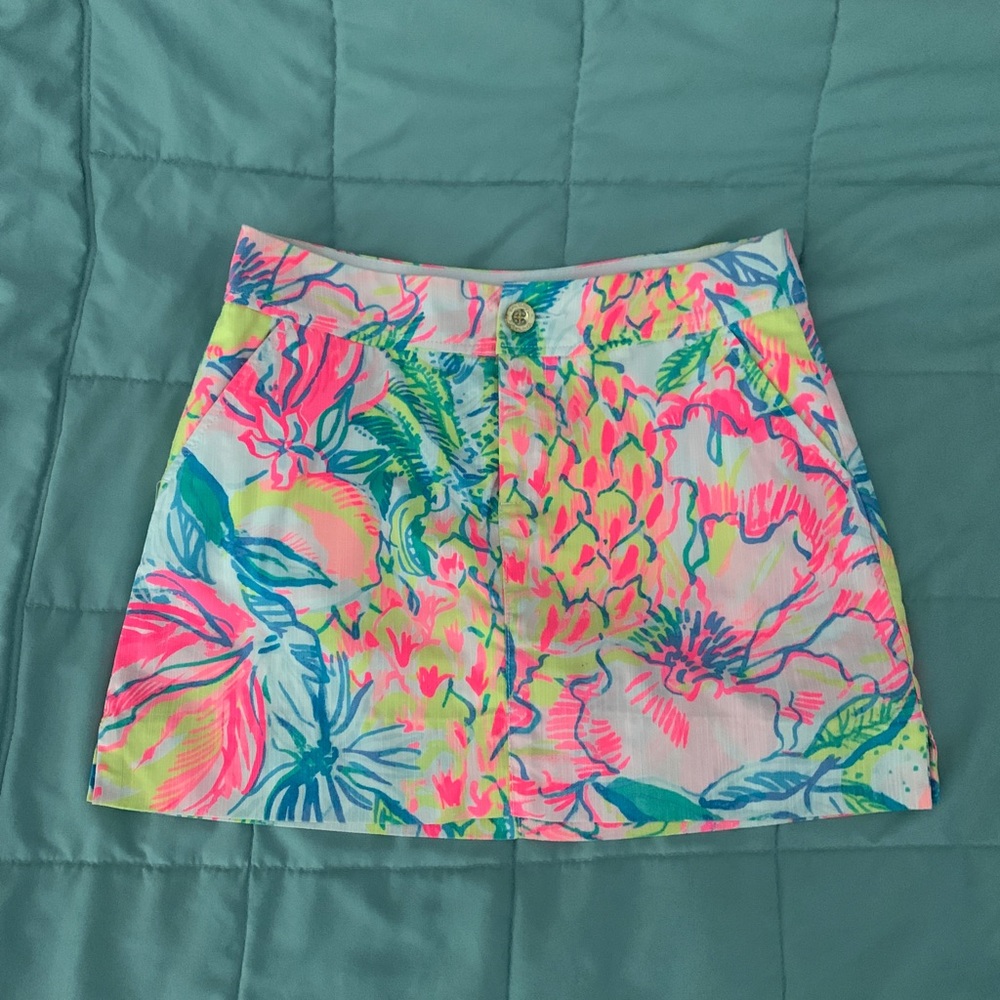 Lilly Pulitzer mini skirt, skorts, shorts; size 0, size xs